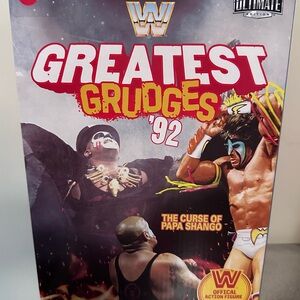 WWE Greatest Grudges '92 Action Figure Set - Black, White, Red
